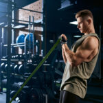 Bodybuilder Training Arm With Resistance Band 150x150