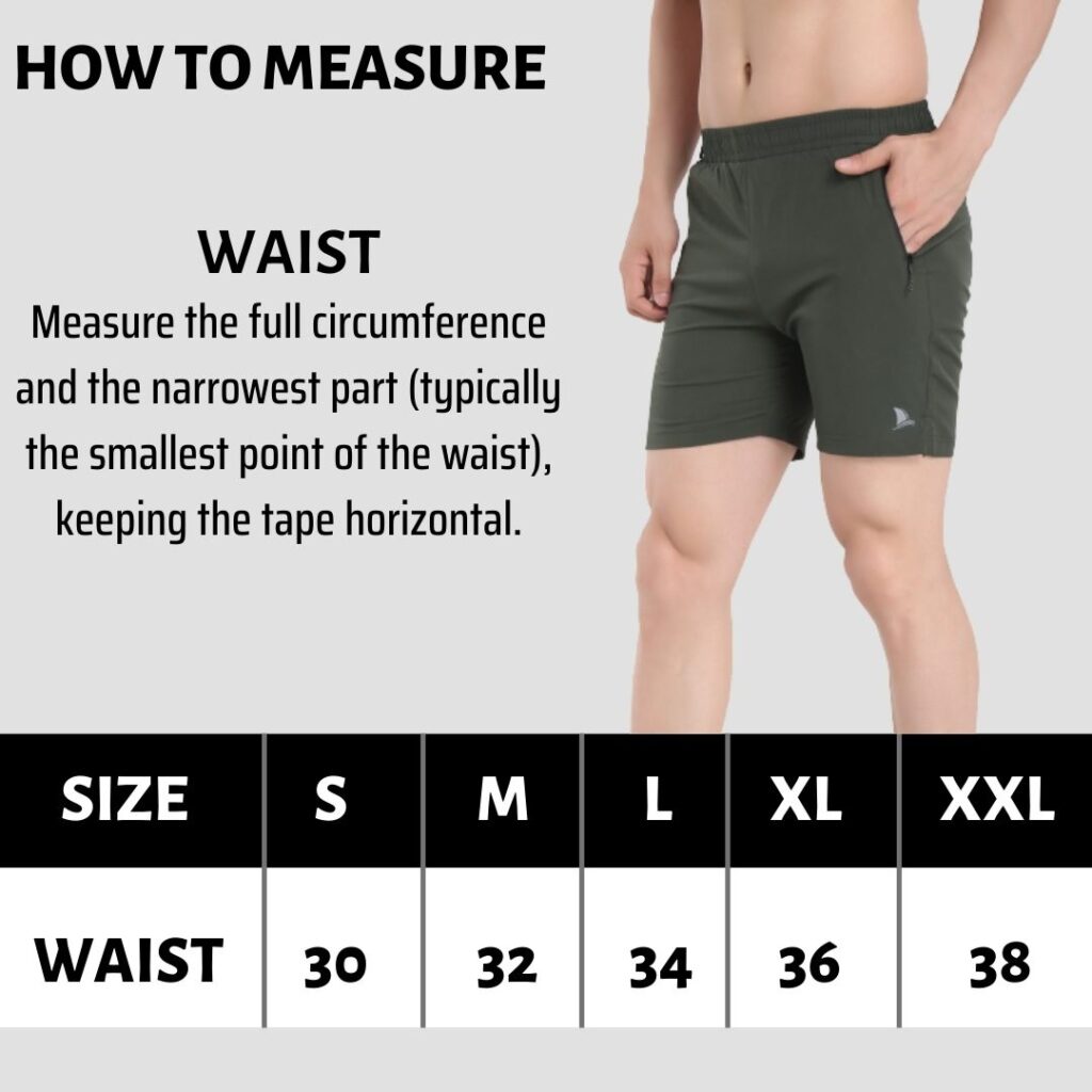 Size Guide for Men's | NAVYFIT