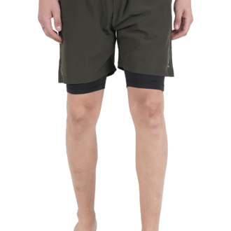 Navyfit double Layer shorts For Running and Gyming – Olive Green Navyfit double Layer shorts For Running and Gyming – Olive Green Navyfit double Layer shorts For Running and Gyming – Olive Green